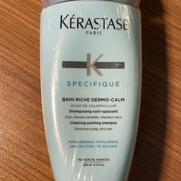 Kerastase Paris Specifique Bain Riche Dermo-Calm Dry Hair Shampoo, 250ml - Picture 1 of 2